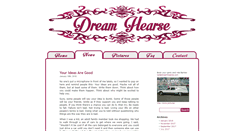 Desktop Screenshot of dreamhearse.com